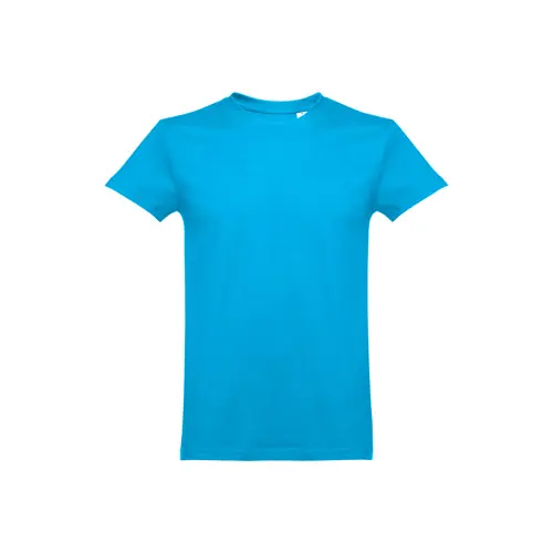 T-shirt da uomo colori assortiti a girocollo taglio regolare 100% cotone 190gr