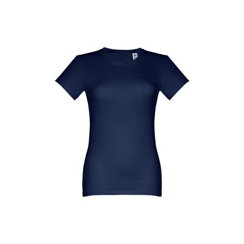 T-shirt da donna in cotne 100% a girocollo