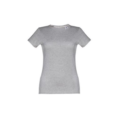 T-shirt da donna colori assortiti a girocollo taglio aderente 100% cotone 190gr