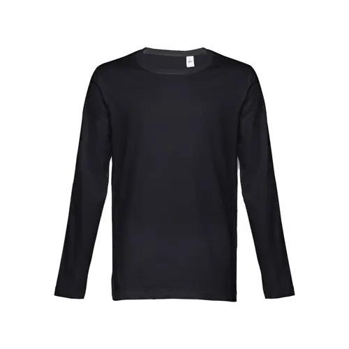 Maglietta TH CLOTHES BUCHAREST da uomo a maniche lunghe in 100% cotone jersey da 150gr