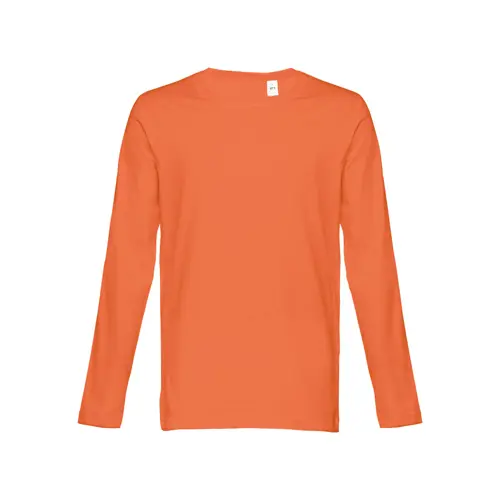 Maglietta TH CLOTHES BUCHAREST da uomo a maniche lunghe in 100% cotone jersey da 150gr
