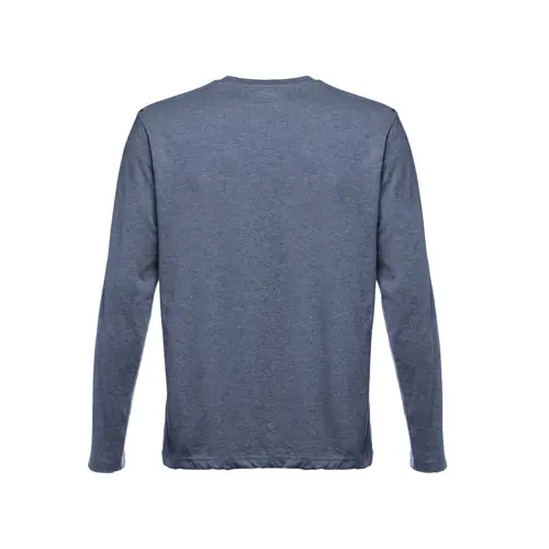Maglietta TH CLOTHES BUCHAREST da uomo a maniche lunghe in 100% cotone jersey da 150gr