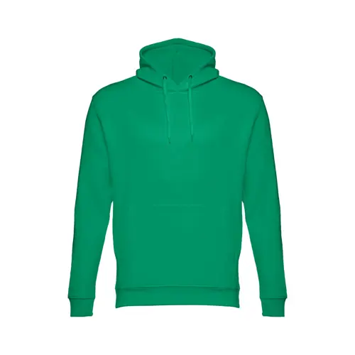 Felpa da adulto unisex colori assortiti con cappuccio e tasca a marsupio in cotone e poliestere 320gr