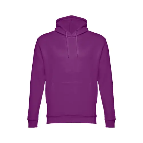 Felpa da adulto unisex colori assortiti con cappuccio e tasca a marsupio in cotone e poliestere 320gr