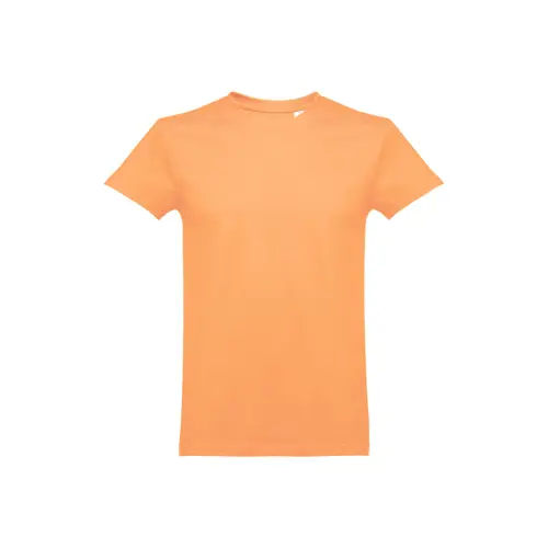 T-shirt da bambino unisex colori assortiti a girocollo taglio regolare 100% cotone 190gr