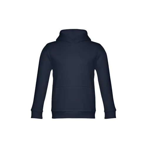 Felpa da bambino unisex colori assortiti con cappuccio e tasca a marsupio in cotone e poliestere 320gr