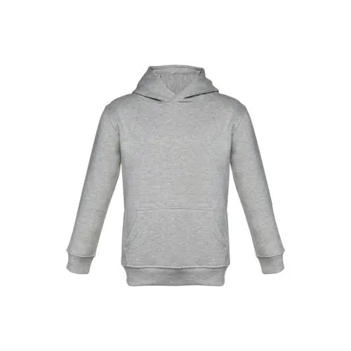 Felpa da bambino unisex colori assortiti con cappuccio e tasca a marsupio in cotone e poliestere 320gr