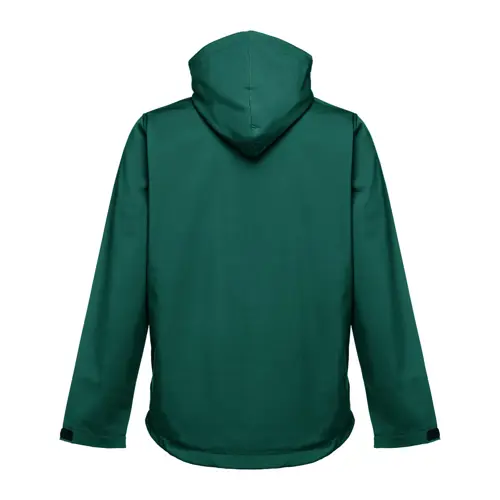 Giacca softshell da uomo colori assortiti con cappuccio rimovibile in poliestere e foderato in pile 280gr
