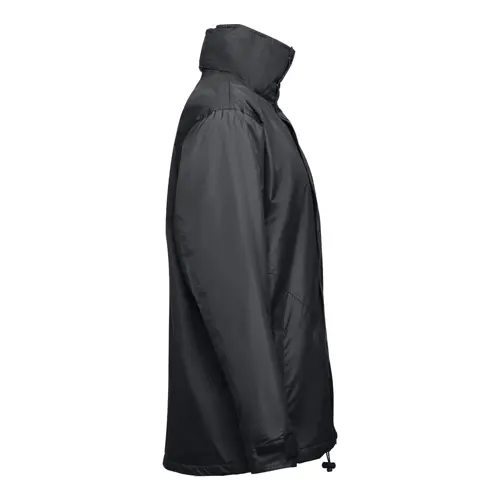 Giacca Parka unisex colori assortiti impermeabile con cappuccio in poliestere 240gr