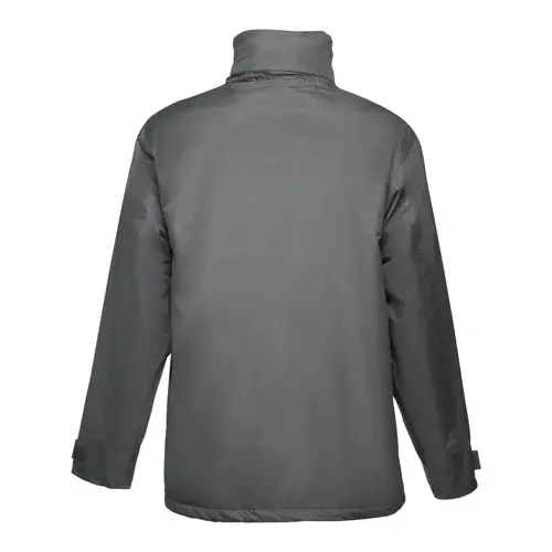 Giacca Parka unisex colori assortiti impermeabile con cappuccio in poliestere 240gr