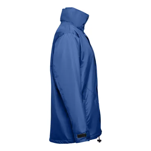 Giacca Parka unisex colori assortiti impermeabile con cappuccio in poliestere 240gr