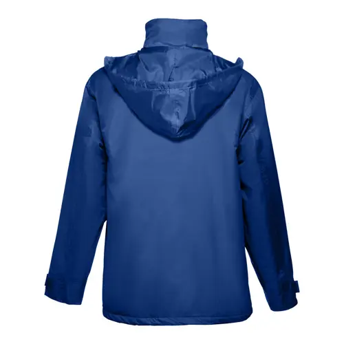 Giacca Parka unisex colori assortiti impermeabile con cappuccio in poliestere 240gr