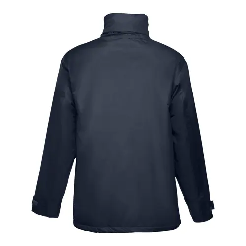 Giacca Parka unisex colori assortiti impermeabile con cappuccio in poliestere 240gr