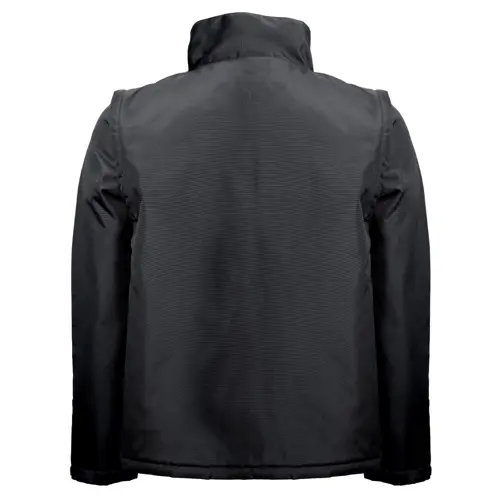 Giacca da lavoro unisex colori assortiti imbottita con maniche rimovibili in poliestere 170gr