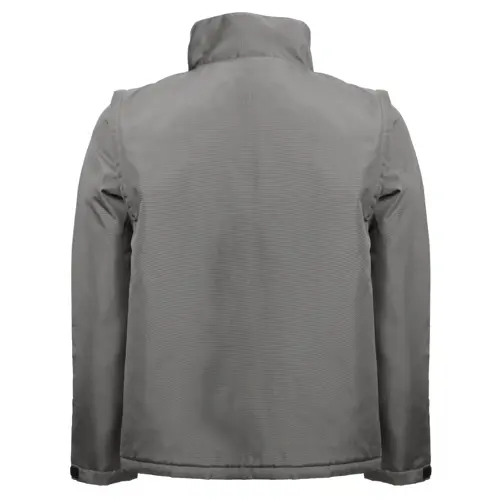 Giacca da lavoro unisex colori assortiti imbottita con maniche rimovibili in poliestere 170gr