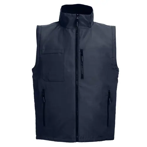 Giacca da lavoro unisex colori assortiti imbottita con maniche rimovibili in poliestere 170gr