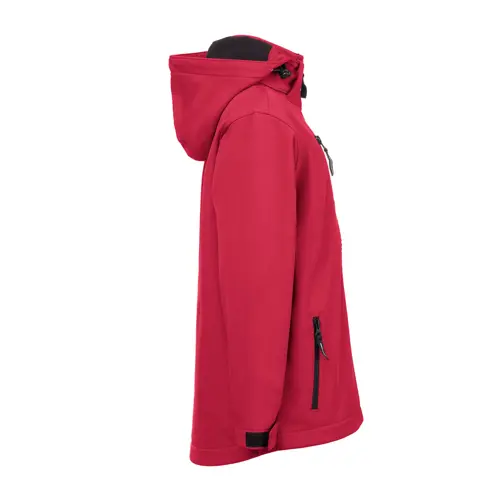 Giacca in softshell per bambini con cappuccio poliestere riciclato e elastan 280 g/m²