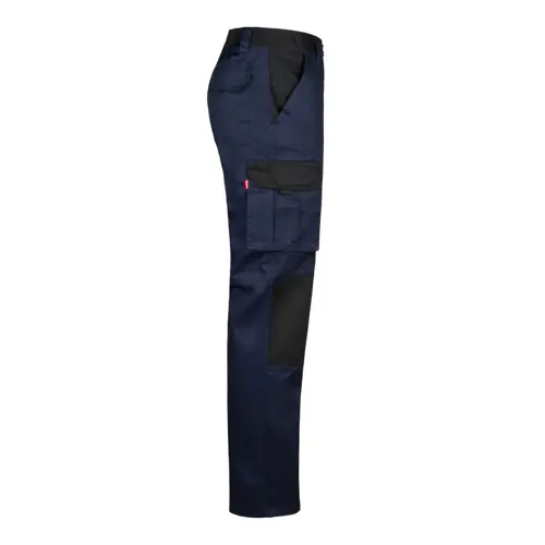 Pantaloni da lavoro VELILLA NJORD in twill bicolore con diverse tasche in cotone e poliestere da 240gr