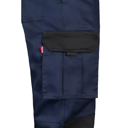 Pantaloni da lavoro VELILLA NJORD in twill bicolore con diverse tasche in cotone e poliestere da 240gr