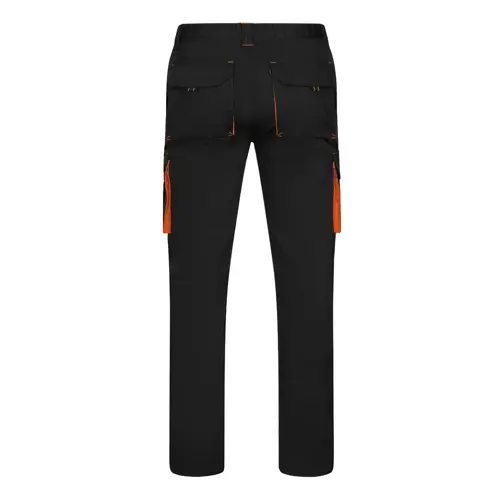 Pantaloni da lavoro VELILLA FIDES elasticizzati bicolore con diverse tasche in cotone e poliestere da 240gr