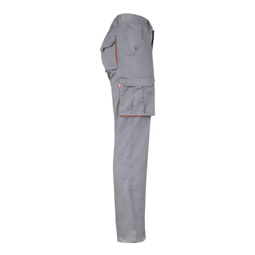 Pantaloni da lavoro VELILLA FIDES elasticizzati bicolore con diverse tasche in cotone e poliestere da 240gr