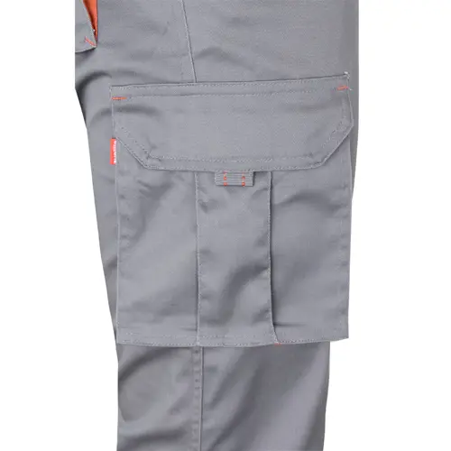 Pantaloni da lavoro VELILLA FIDES elasticizzati bicolore con diverse tasche in cotone e poliestere da 240gr