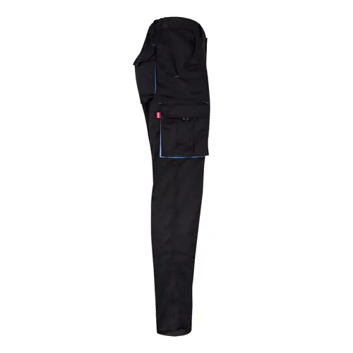 Pantaloni da lavoro VELILLA FIDES elasticizzati bicolore con diverse tasche in cotone e poliestere da 240gr