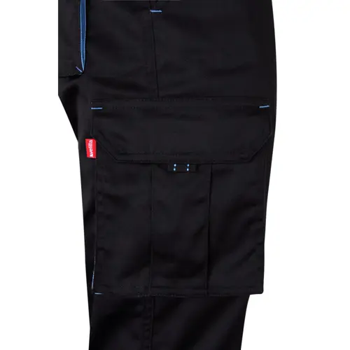Pantaloni da lavoro VELILLA FIDES elasticizzati bicolore con diverse tasche in cotone e poliestere da 240gr