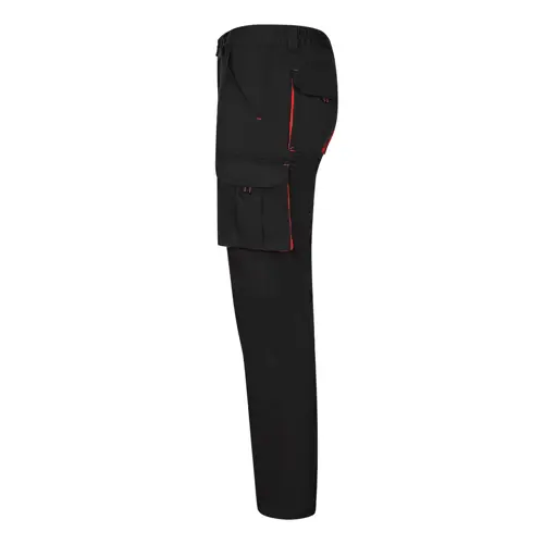Pantaloni da lavoro VELILLA FIDES elasticizzati bicolore con diverse tasche in cotone e poliestere da 240gr