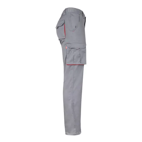 Pantaloni da lavoro VELILLA FIDES elasticizzati bicolore con diverse tasche in cotone e poliestere da 240gr