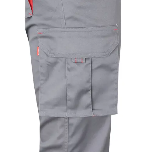 Pantaloni da lavoro VELILLA FIDES elasticizzati bicolore con diverse tasche in cotone e poliestere da 240gr