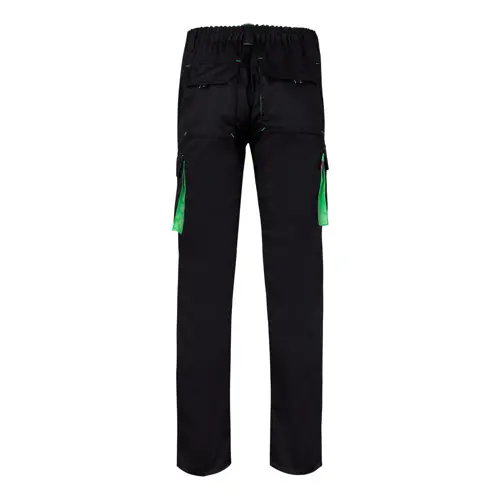Pantaloni da lavoro VELILLA FIDES elasticizzati bicolore con diverse tasche in cotone e poliestere da 240gr