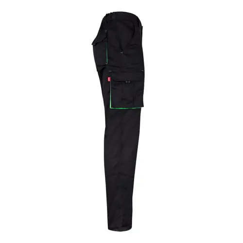 Pantaloni da lavoro VELILLA FIDES elasticizzati bicolore con diverse tasche in cotone e poliestere da 240gr