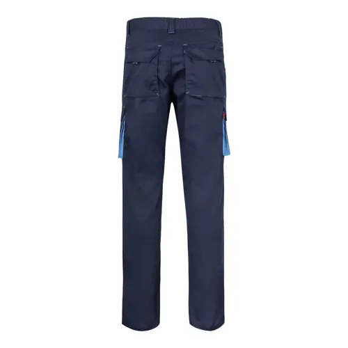 Pantaloni da lavoro VELILLA FIDES elasticizzati bicolore con diverse tasche in cotone e poliestere da 240gr