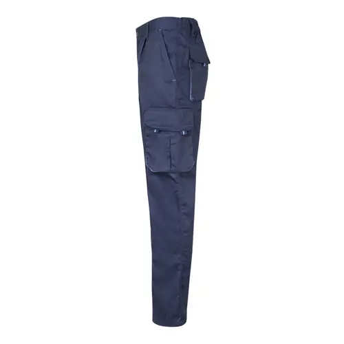 Pantaloni da lavoro VELILLA FIDES elasticizzati bicolore con diverse tasche in cotone e poliestere da 240gr