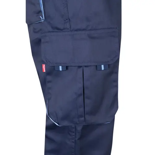Pantaloni da lavoro VELILLA FIDES elasticizzati bicolore con diverse tasche in cotone e poliestere da 240gr