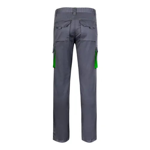 Pantaloni da lavoro VELILLA FIDES elasticizzati bicolore con diverse tasche in cotone e poliestere da 240gr