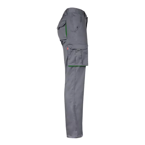 Pantaloni da lavoro VELILLA FIDES elasticizzati bicolore con diverse tasche in cotone e poliestere da 240gr
