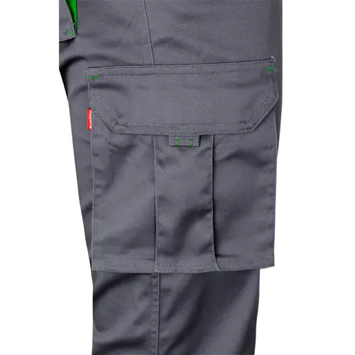 Pantaloni da lavoro VELILLA FIDES elasticizzati bicolore con diverse tasche in cotone e poliestere da 240gr
