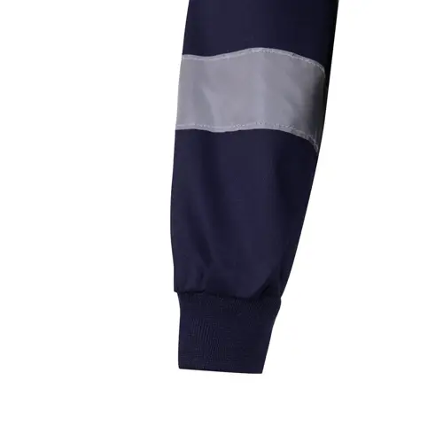 Giacca da lavoro VELILLA NEPTUNE in twill bicolore con strisce catarifrangenti da 210gr