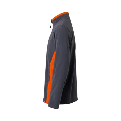Giacca da lavoro VELILLA GERAS in pile poliestere bicolore con tasche con chiusura a zip da 220gr