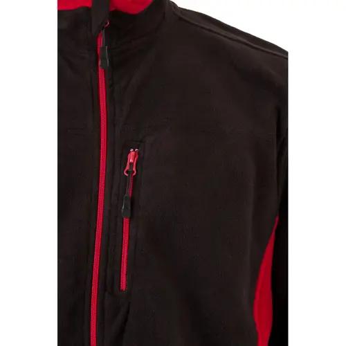 Giacca da lavoro VELILLA GERAS in pile poliestere bicolore con tasche con chiusura a zip da 220gr