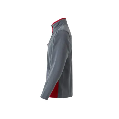 Giacca da lavoro VELILLA GERAS in pile poliestere bicolore con tasche con chiusura a zip da 220gr