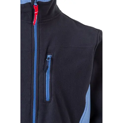 Giacca da lavoro VELILLA GERAS in pile poliestere bicolore con tasche con chiusura a zip da 220gr