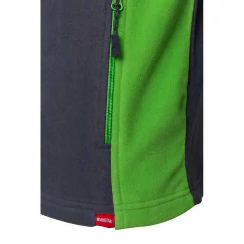 Giacca da lavoro VELILLA GERAS in pile poliestere bicolore con tasche con chiusura a zip da 220gr