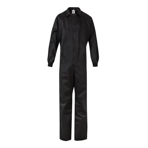 Tuta da lavoro Velilla con zip centrale multitasca in twill di cotone e poliestere 200gr