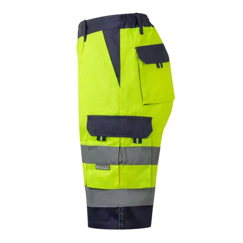 Pantaloncini da lavoro VELILLA HADES in cotone e poliestere bicolore e tasche da 210gr