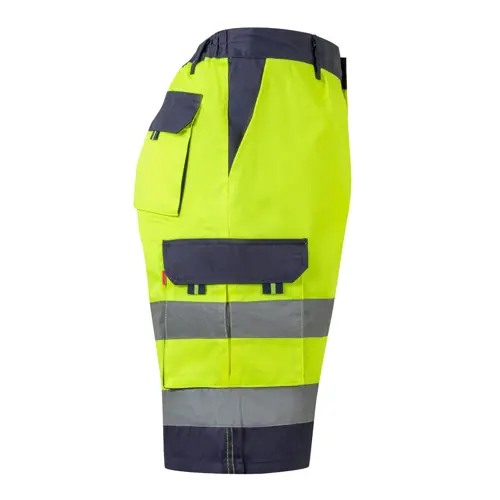Pantaloncini da lavoro VELILLA HADES in cotone e poliestere bicolore e tasche da 210gr