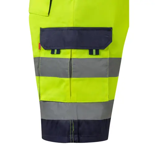 Pantaloncini da lavoro VELILLA HADES in cotone e poliestere bicolore e tasche da 210gr