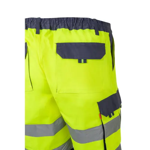 Pantaloncini da lavoro VELILLA HADES in cotone e poliestere bicolore e tasche da 210gr